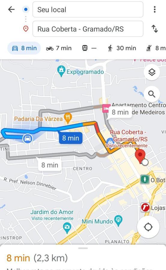 Cabana Azul Apartman Gramado Kültér fotó
